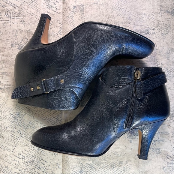 Anyi Lu Vanessa Ankle Booties Boots Black - Picture 7 of 13